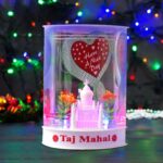 Taj Mahal Gift With lighting Home Decoration