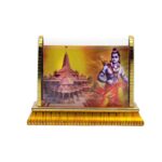 Shri Ram Mandir with shri Ram ji For car dashboard