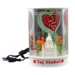 Taj Mahal Gift With lighting Home Decoration