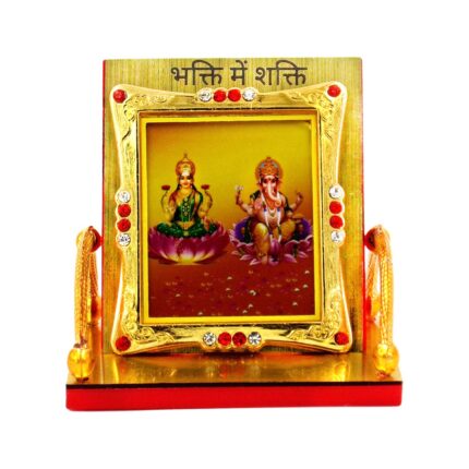 lakshmi ganesh gold idol