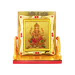 Small Ma Ganesh idol Golden for Car Dashboard