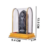 Ram Lalla MDF Cutout of Ram ji ki Murti Lalla Statue in Ayodhya Mandir (3D), Idol Home Decor, Divine Gifts, Big Size Ram Lalla Statue (RAM JI 1, 5.5 INCH)