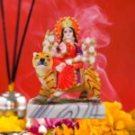 Sherawali Mata Marble Murti