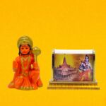 Hanuman Murti and Ram Mandir Idol