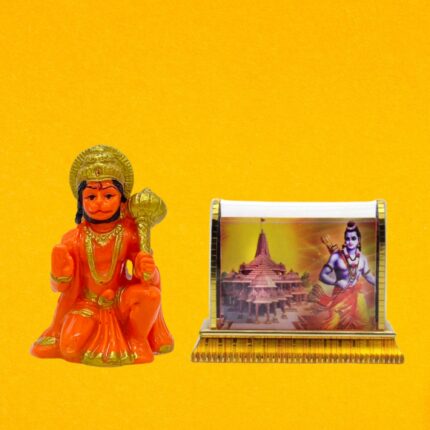 Hanuman Murti and Ram Mandir Idol