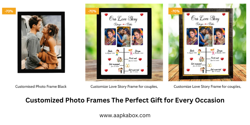 customized photo frame