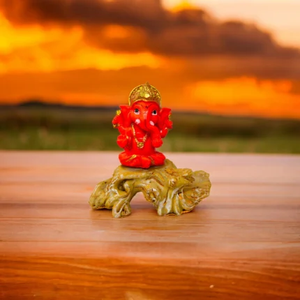 Ganesha Idol for Car Dashboard, Lord Ganpati Diwali Gifts, Home Decor, Office Desk, House Warming