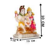 Lord Shiv Parivar Statue Shiv Parivar Murti Shiv Parvati Ganesh God Shiva Idol | Mahadev Family Statue/Showpiece - Spiritual Religious Vastu Pooja Gift Item Home Mandir