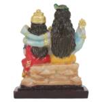 Handcrafted Shiva Parvati Ganesh Idol Shiv Parivar Murti Statue Sculpture Hindu Showpiece Figurine for Home Office Temple Mandir Decoration (Multicolour, Standard)