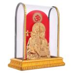 Gold Plated Radha Krishna God Idol, Radha Krishna God Murti Figurine Religious Pooja Gift Items and Murti for Mandir/Temple/Home/Office