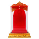 Golden Acrylic Base Idol Hanuman Ji Statue Bala ji Murti for Pooja Home Temple Idol, Statue/Murti for Pooja Gift Item for Auspicious Occasion/Car Dashboard