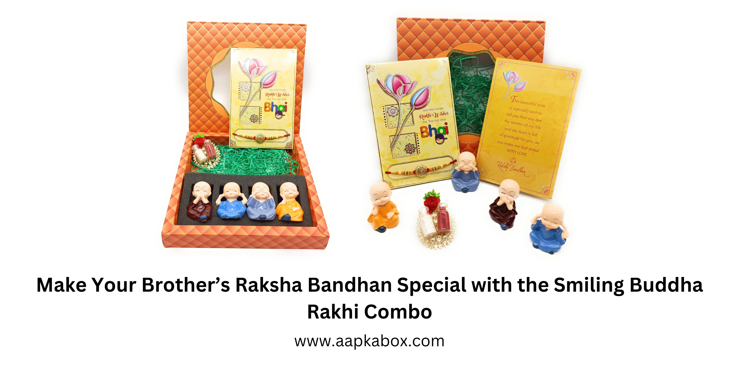 Make Your Brother’s Raksha Bandhan Special with the Smiling Buddha Rakhi Combo