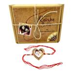 Customized Heart Rakhi with Photo Gifts